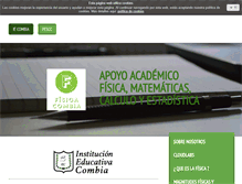 Tablet Screenshot of matematicasyfisica.com